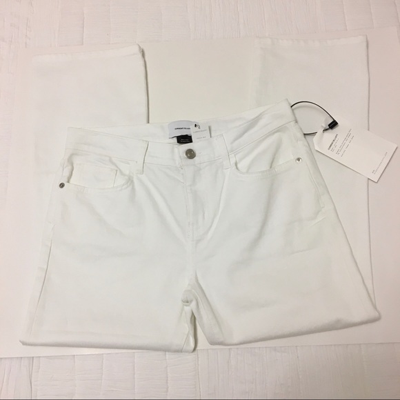 Current/Elliott The Kick Jean In White - Picture 7 of 7